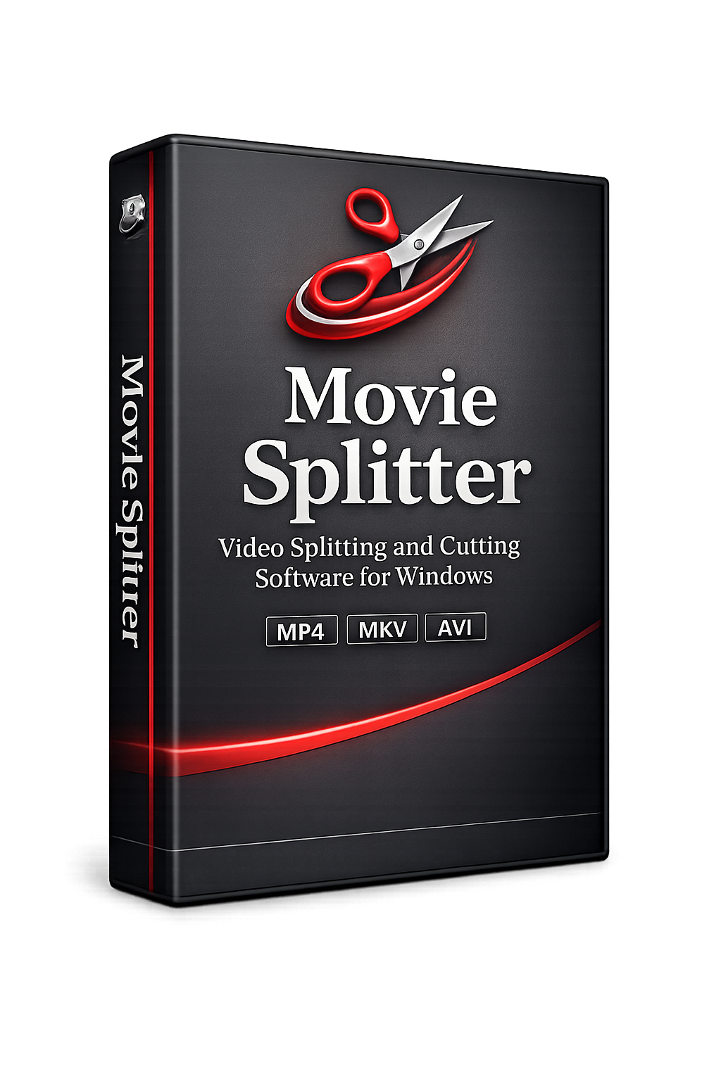 Movie Splitter video splitting and cutting software product box